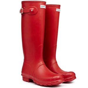 Men's RED **HUNTER** rain boots