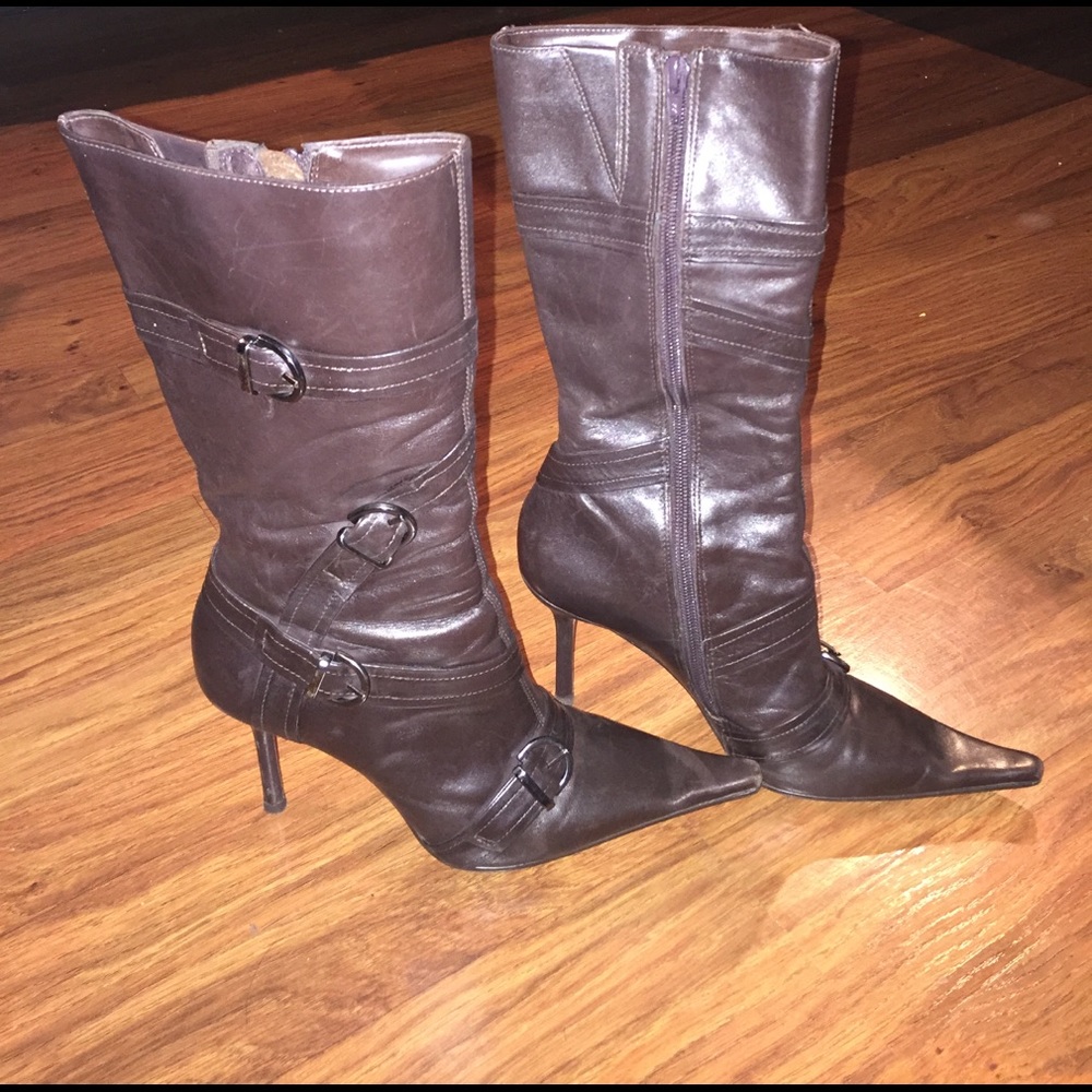 Bakers dark brown boots