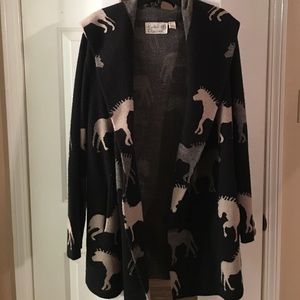 Anthropologie sweater coat