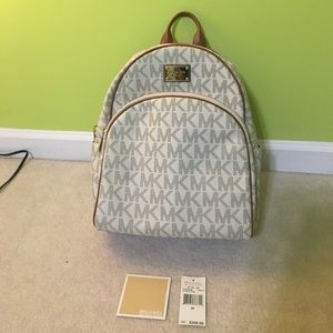 SOLD Michael Kors Large Signature Backpack