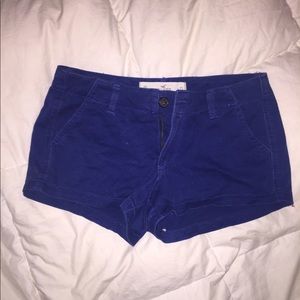 Navy blue Hollister shorts