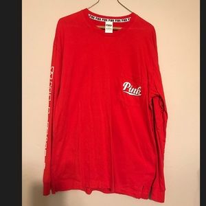VS PINK long sleeve tee