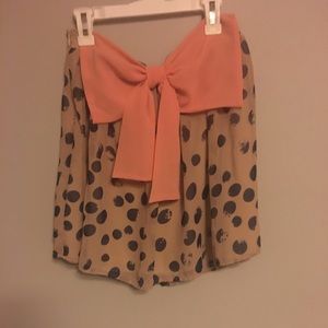 Boutique Polka Dot Skirt