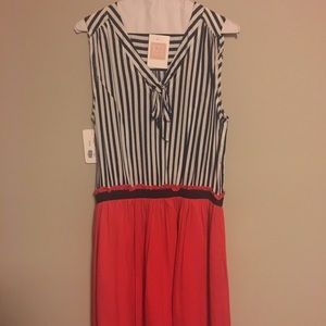 Striped boutique dress