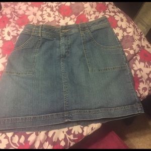 Jean skirt size 12
