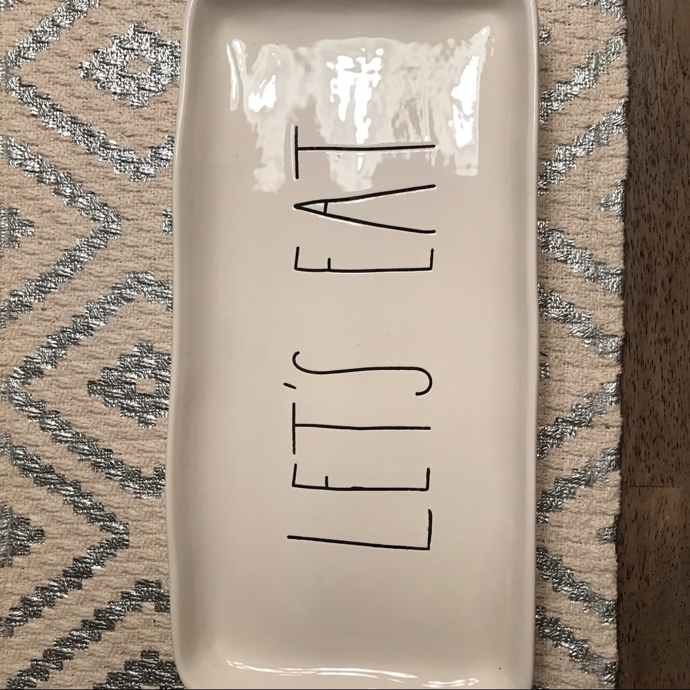 Rae Dunn Let's Eat Platter