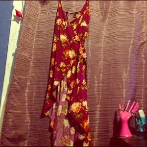 Wrapped Floral dress