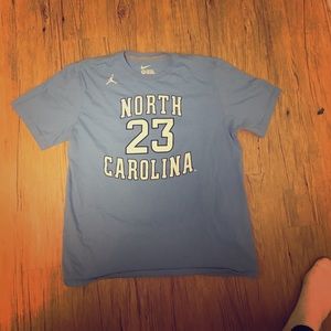 North Carolina Tar Heels Michael Jordan jersey tee