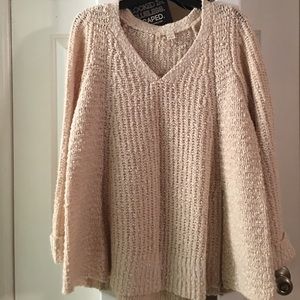 Moth  for Anthropologie v-neck sweater