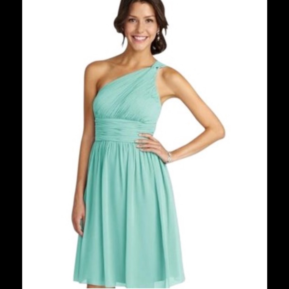 Donna Morgan mint dress