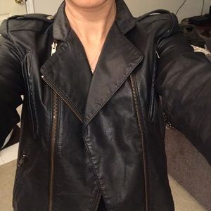 Genuine leather jacket by wilsons leather black