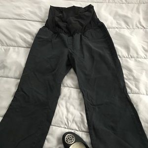 Gap Maternity black khaki pants