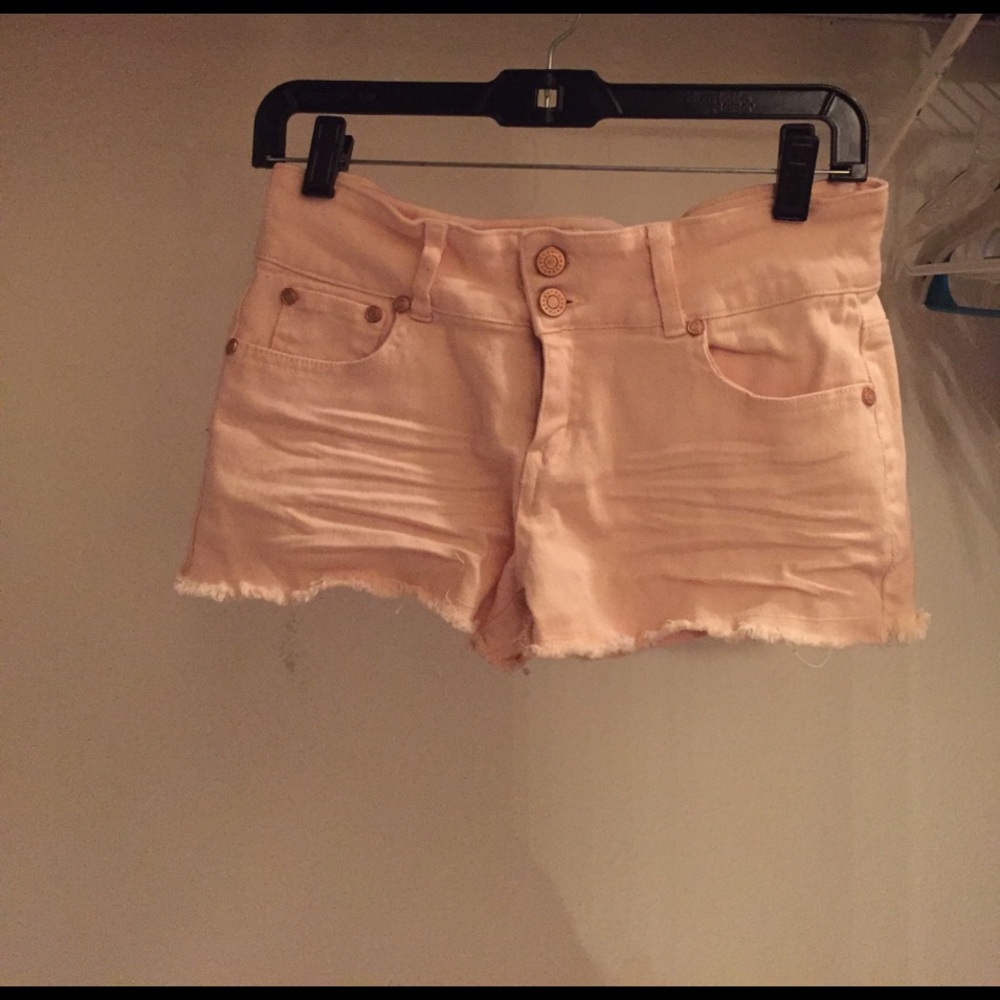 Light pink shorts