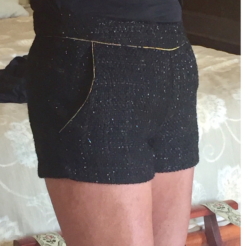 Manteau Sparkle fully lined tweed Short
