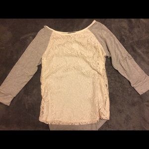 Market & Spruce Raglan Top