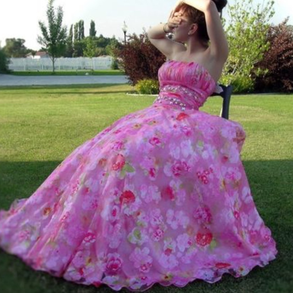 Blush Prom Dress by Alexia