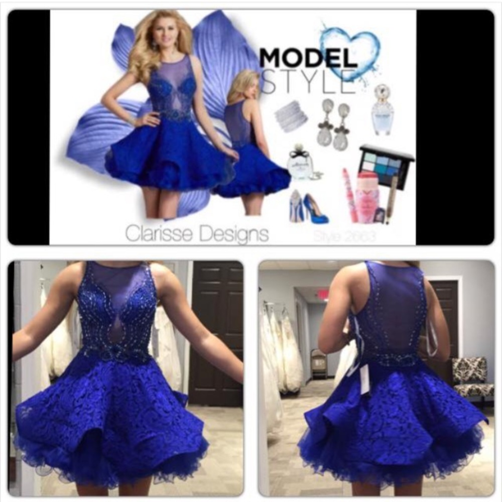 Clarissa Designs dress, Sz 2