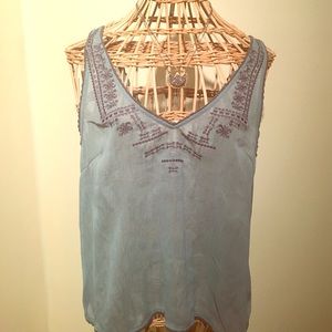 Sea foam green tank