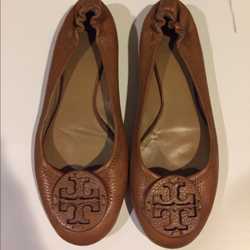Tory Burch Leather Flats