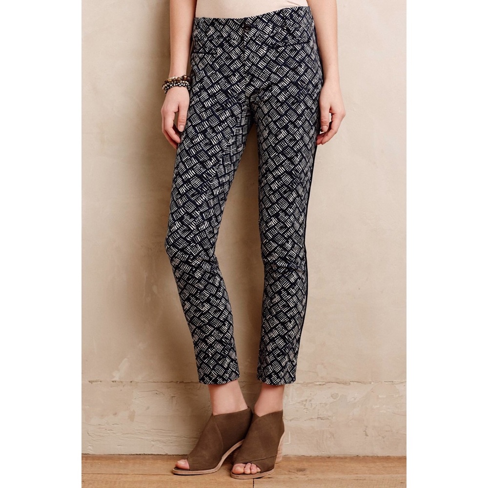 🌿Cartonnier Blue Motif Charlie Trouser
