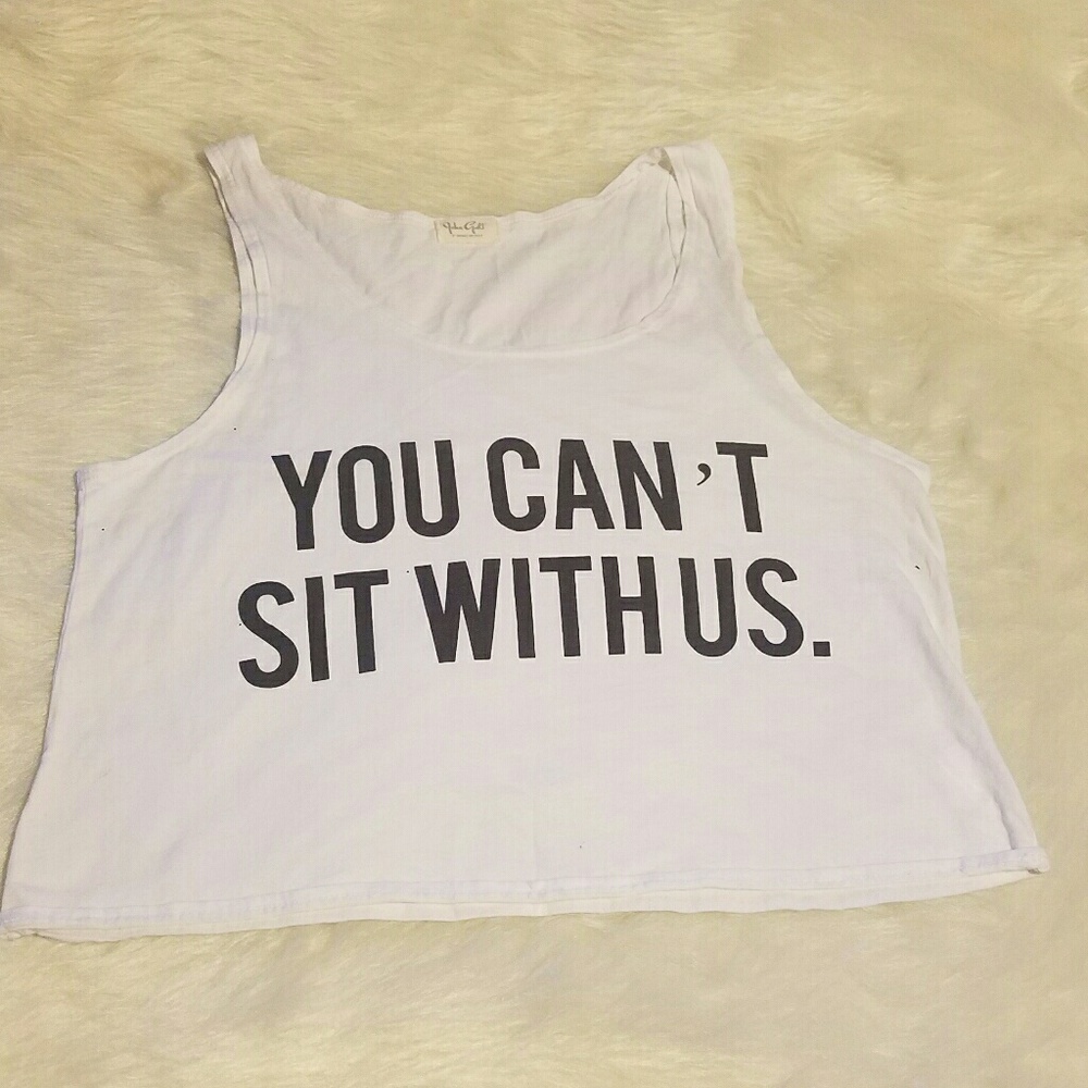 Galt Mean Girls Quote Crop Tank