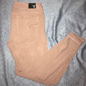 American Eagle Light Rose Jeans