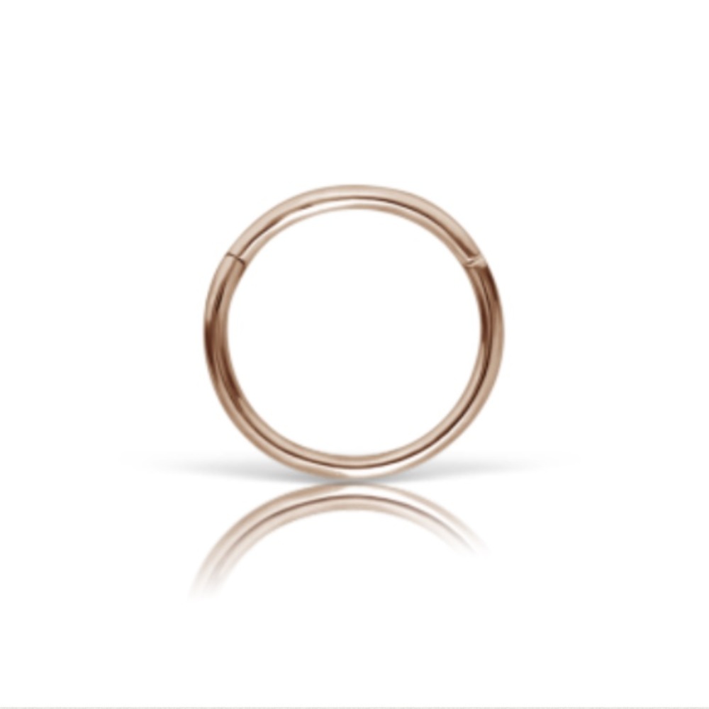 14k Rose Gold 1/4 Clicker