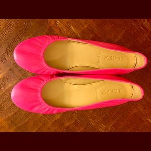 J Crew Cece Italian-Made Leather Ballet flats