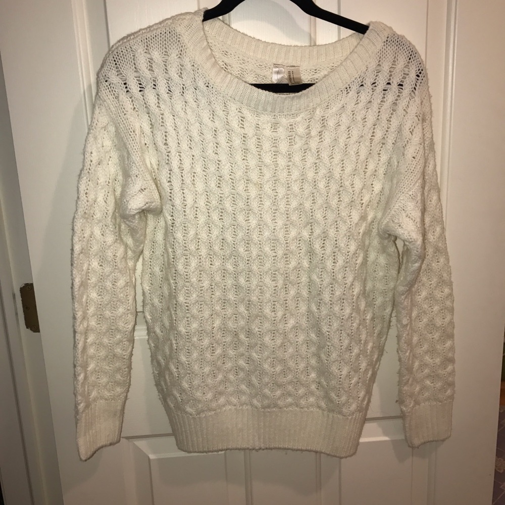 White sweater