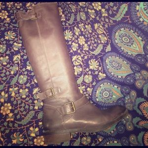 Tall brown Enzo Angiolini boots sz 9.5