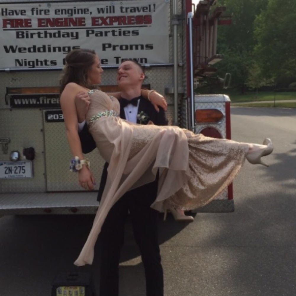 Gold Prom Dress