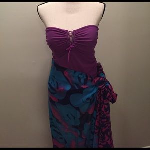 Purple One-Piece Swimsuit