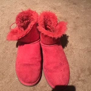 Authentic short pink uggs