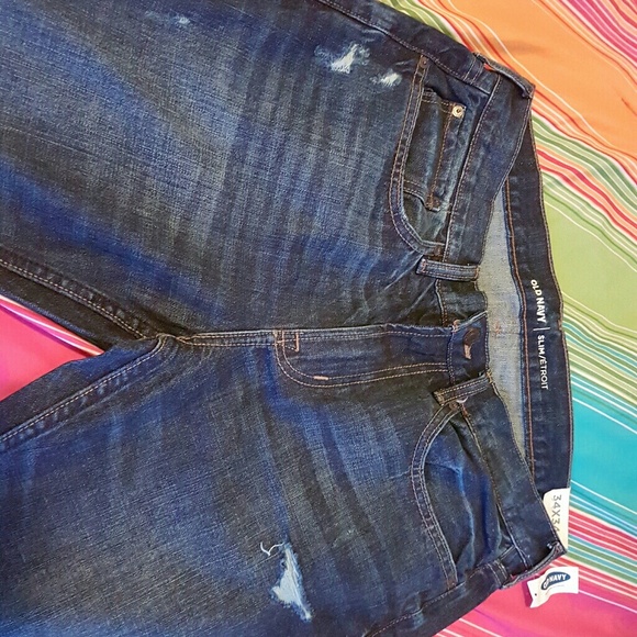 SOLD NWT Old Navy men's jeans size 34 - Picture 3 of 3