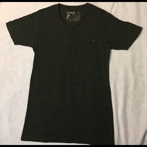 Men's Hurley v-neck t-shirt. Premium Fit Trend