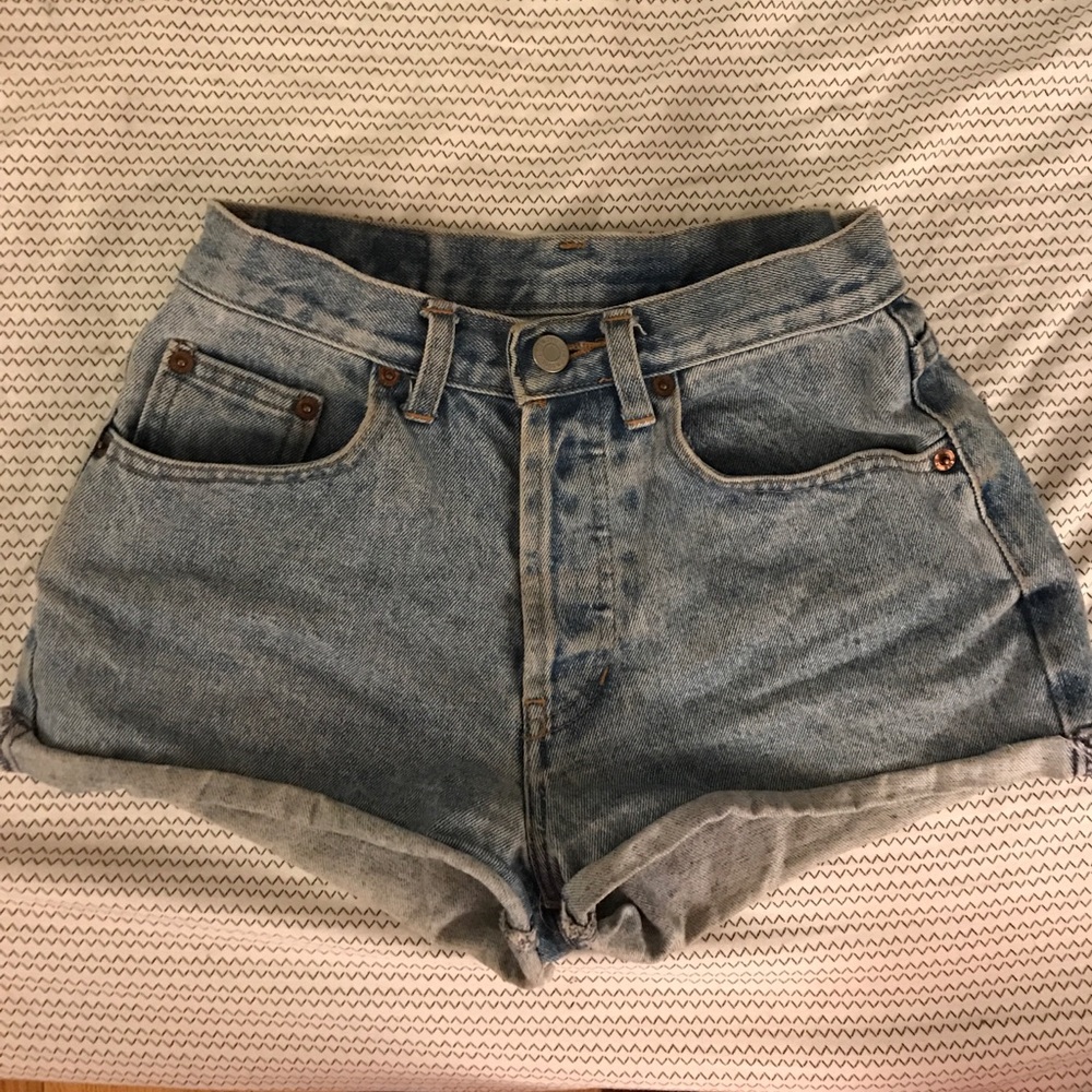 GAP Vintage High-Waisted Shorts