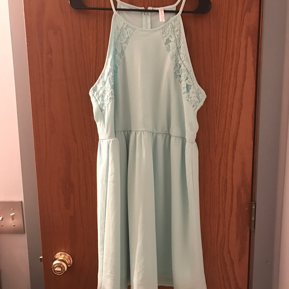 Above the knee length dress