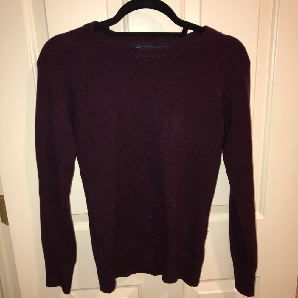 Purple sweater