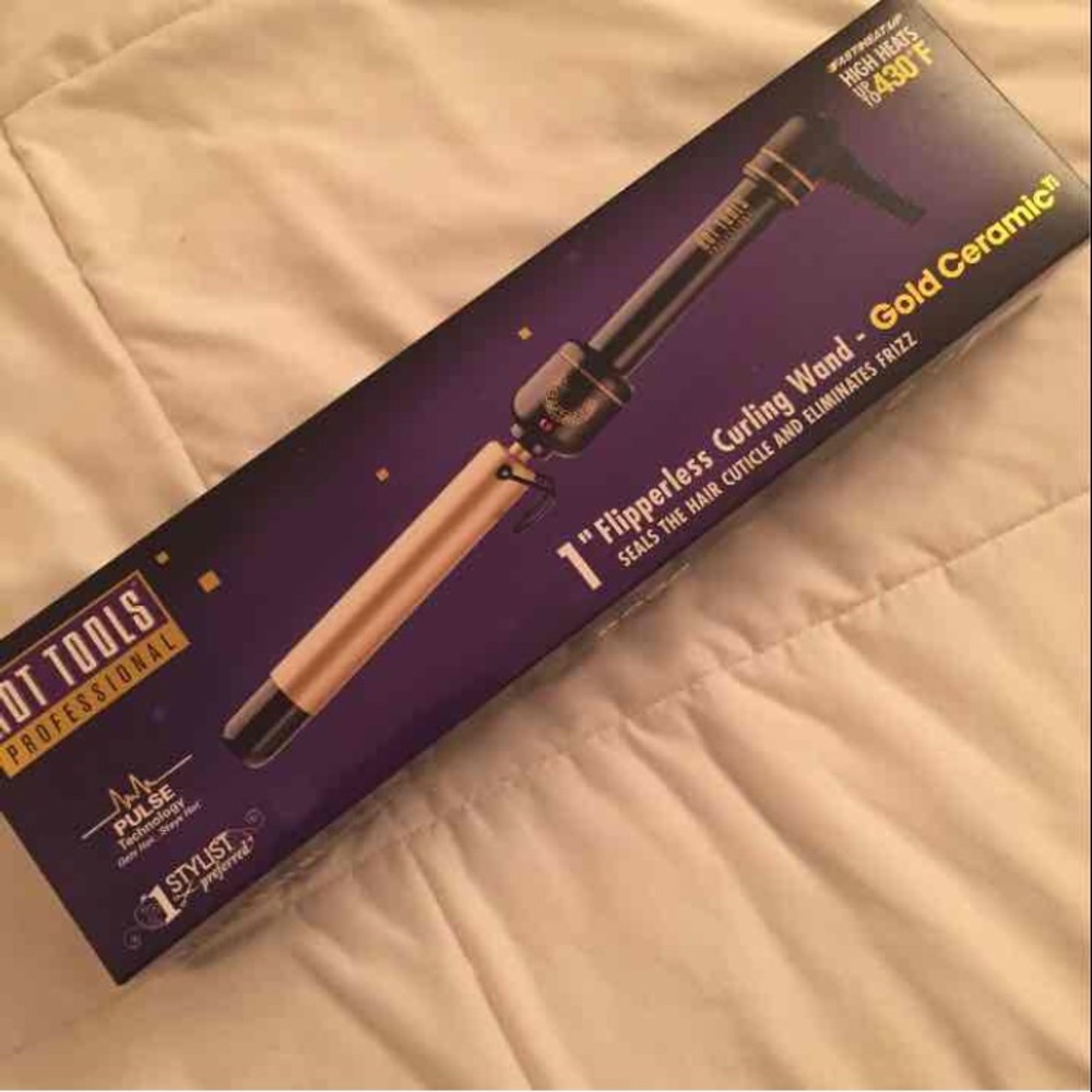 Hot Tools 1in Flipperless Curling Iron