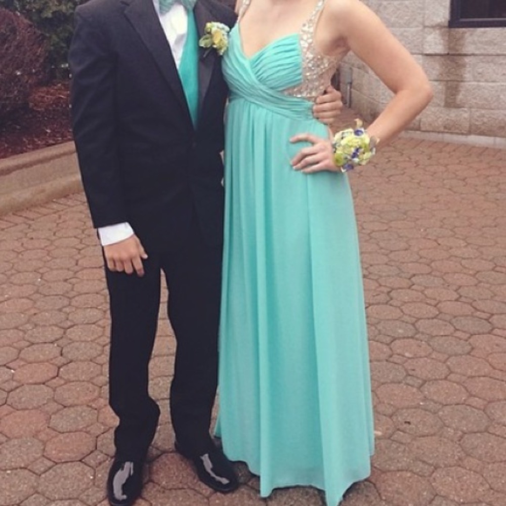 Turquoise Prom Dress