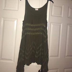 Free People Sleeveless Trapeze Dress