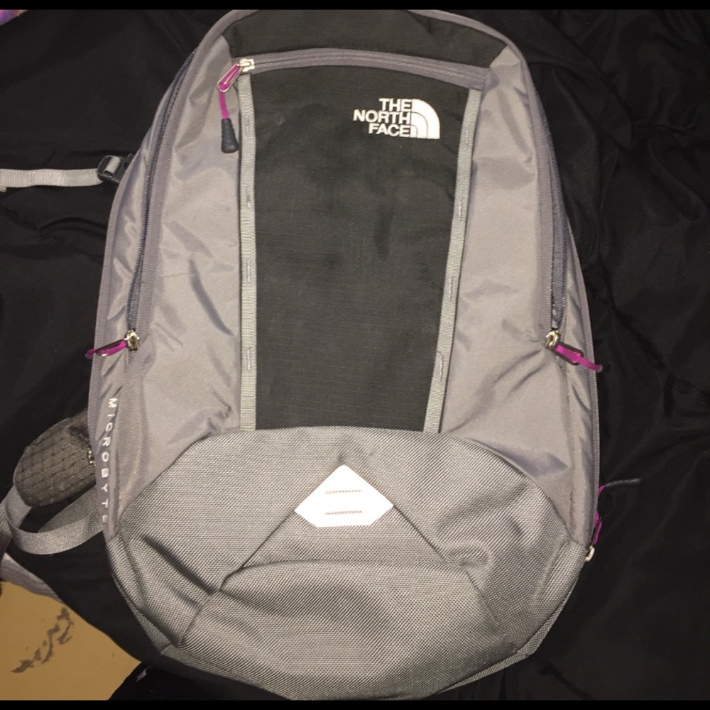 north face backpack smaller used one time