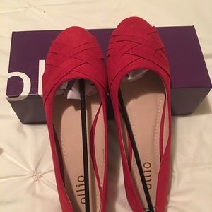 BLACK Ollio® ballet flats