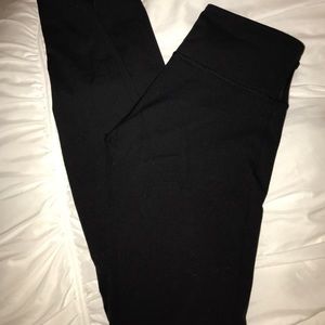 lulu lemon black wunder under original full length