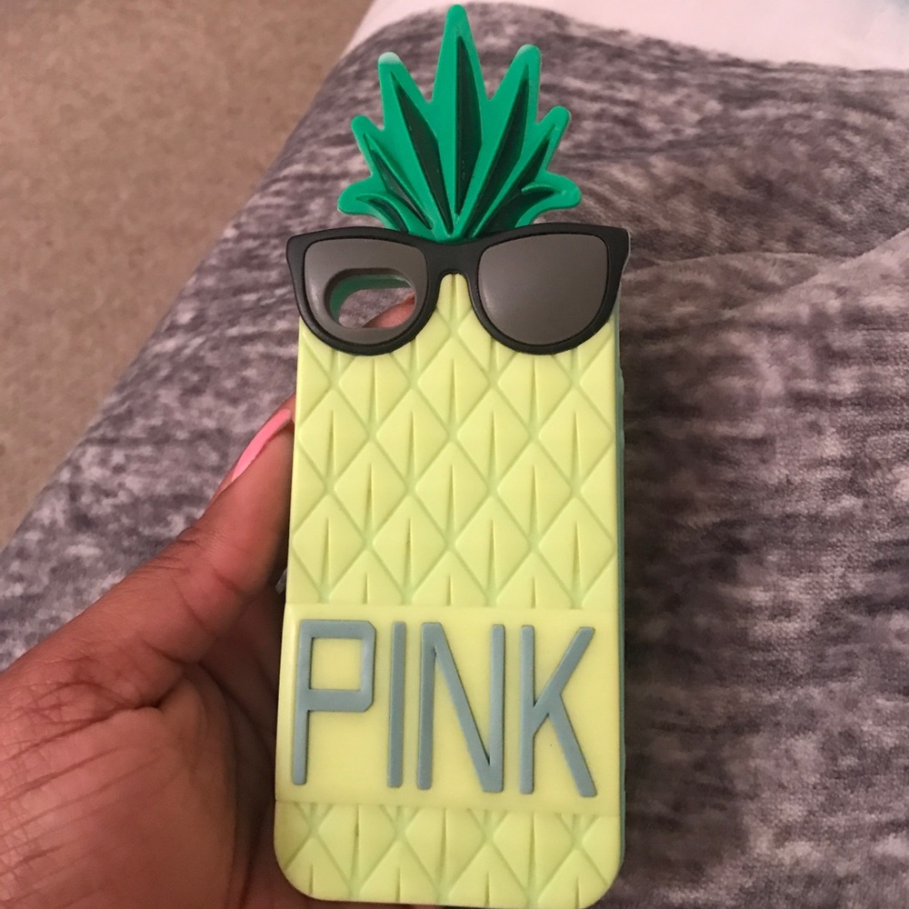 "PINK" Pineapple iPhone 4 case