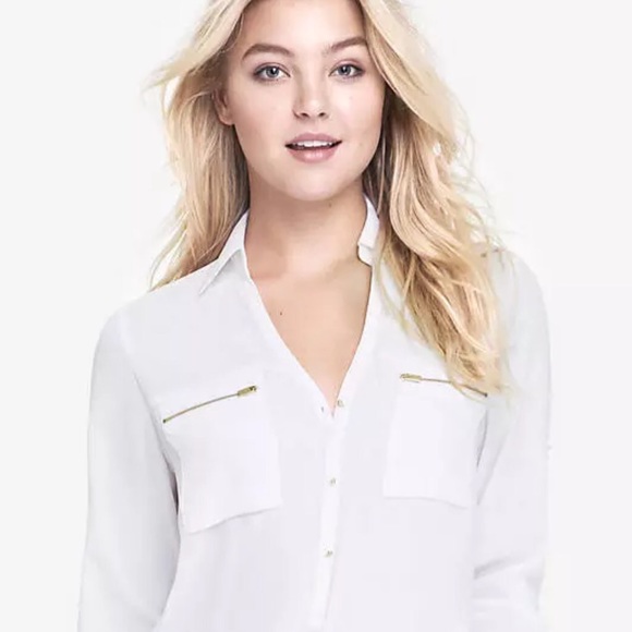 Express portofino zip pocket shirt - Picture 7 of 8