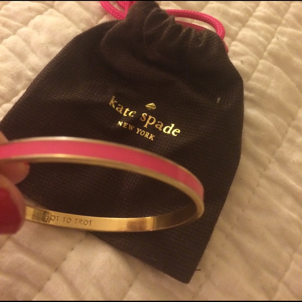 Hot To Trot Hot Pink Kate Spade Bangle