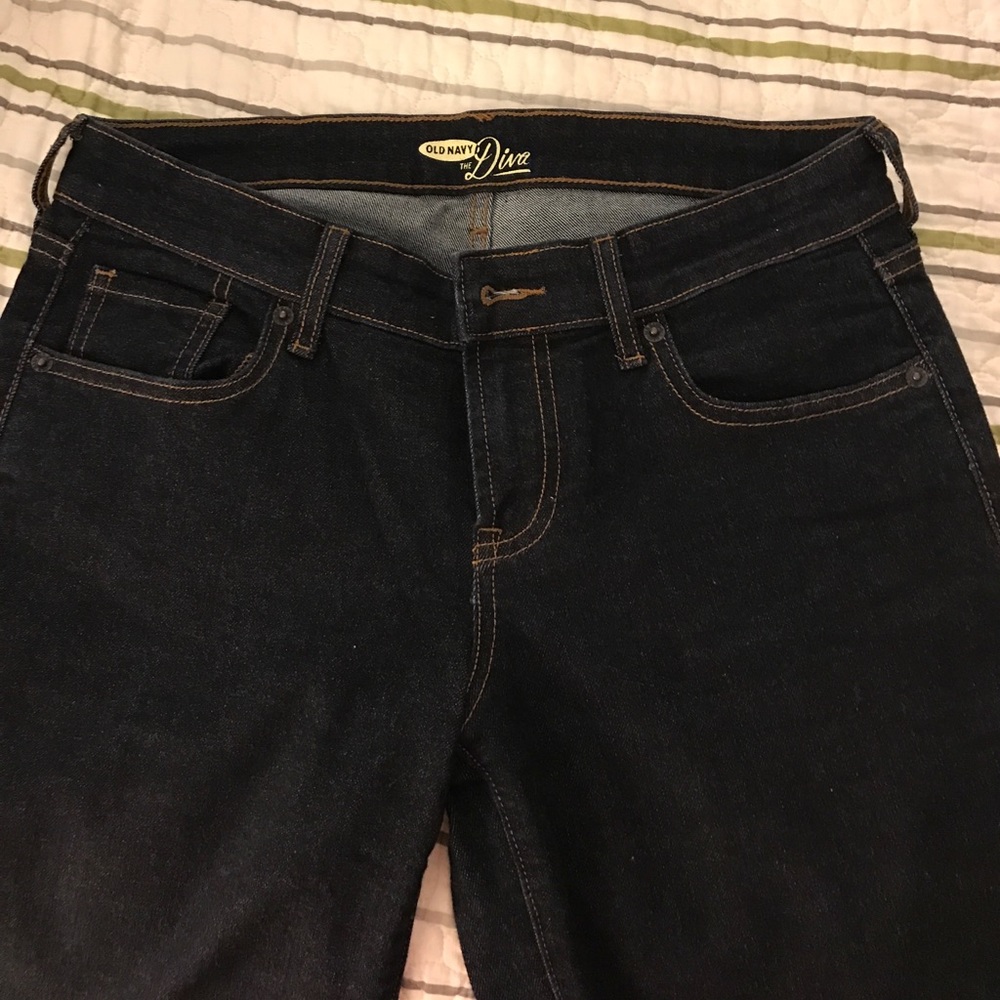 Old Navy "Diva"..blue OR black jeans