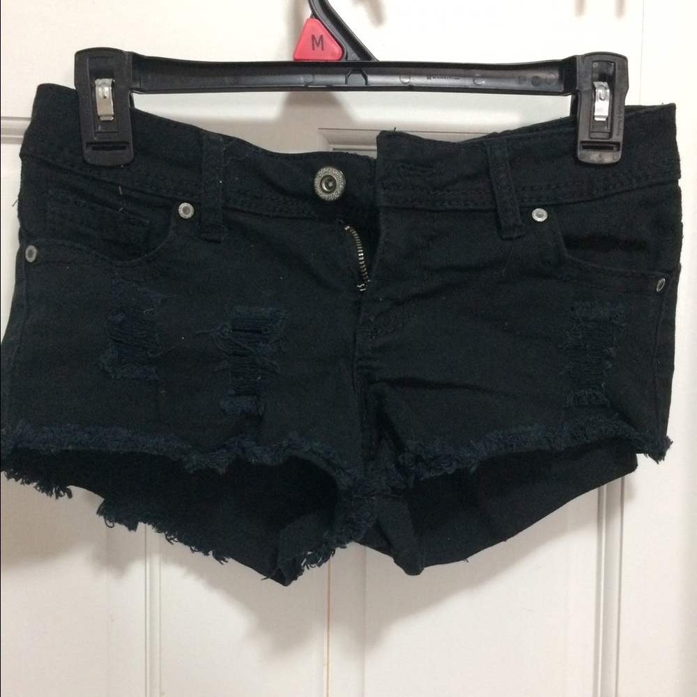 Black shorts