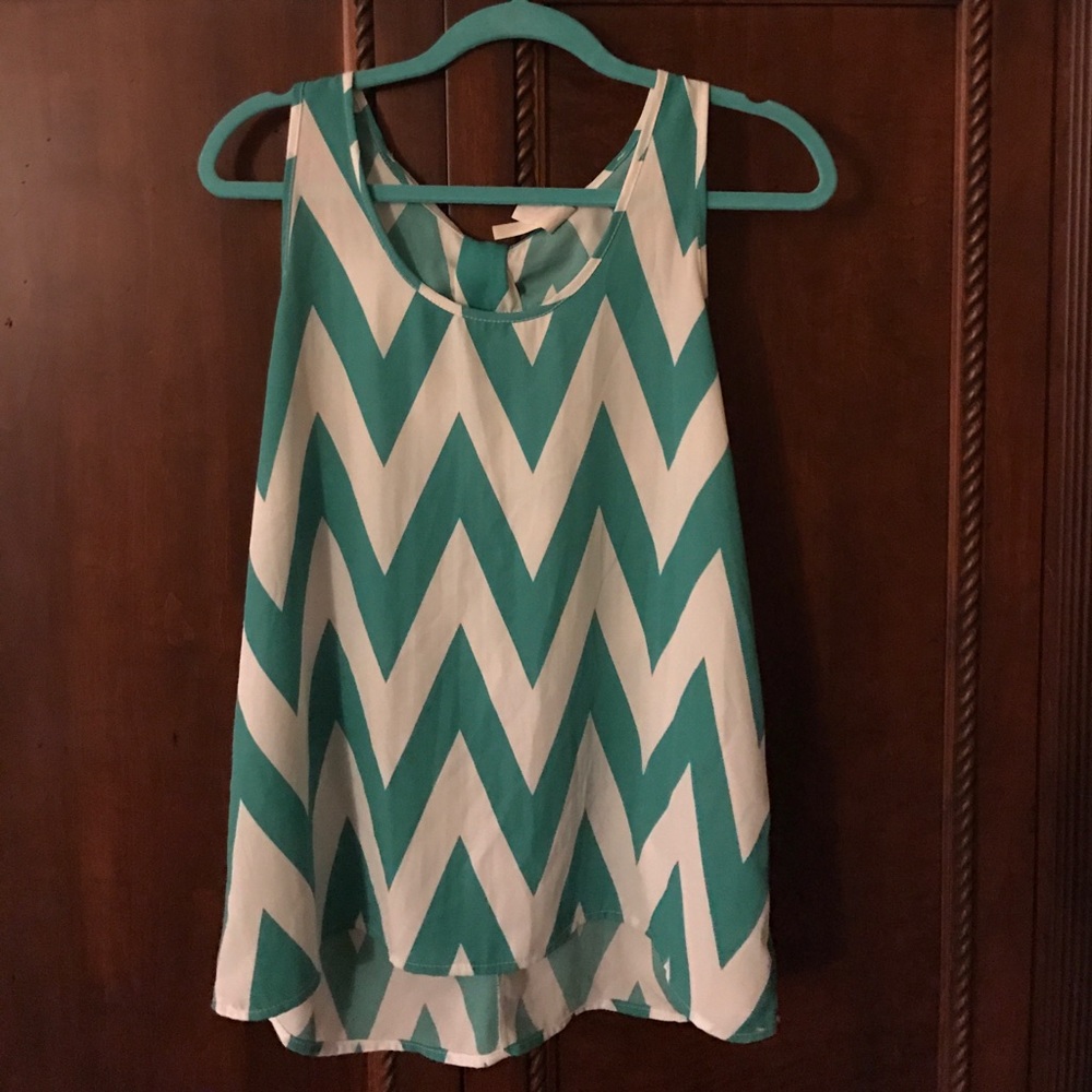 Chevron blouse